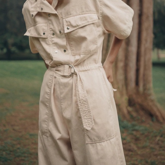 Anthropologie Magali Pascal Dylan utility jumpsuit - Picture 6 of 7